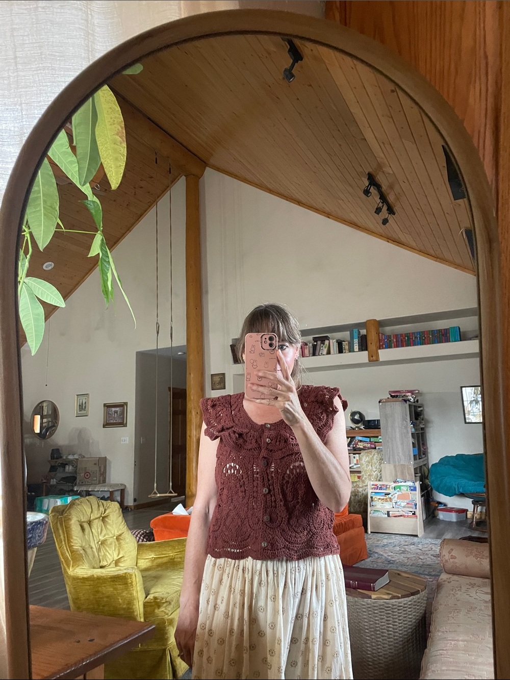 Cotton Crochet Top/Vest